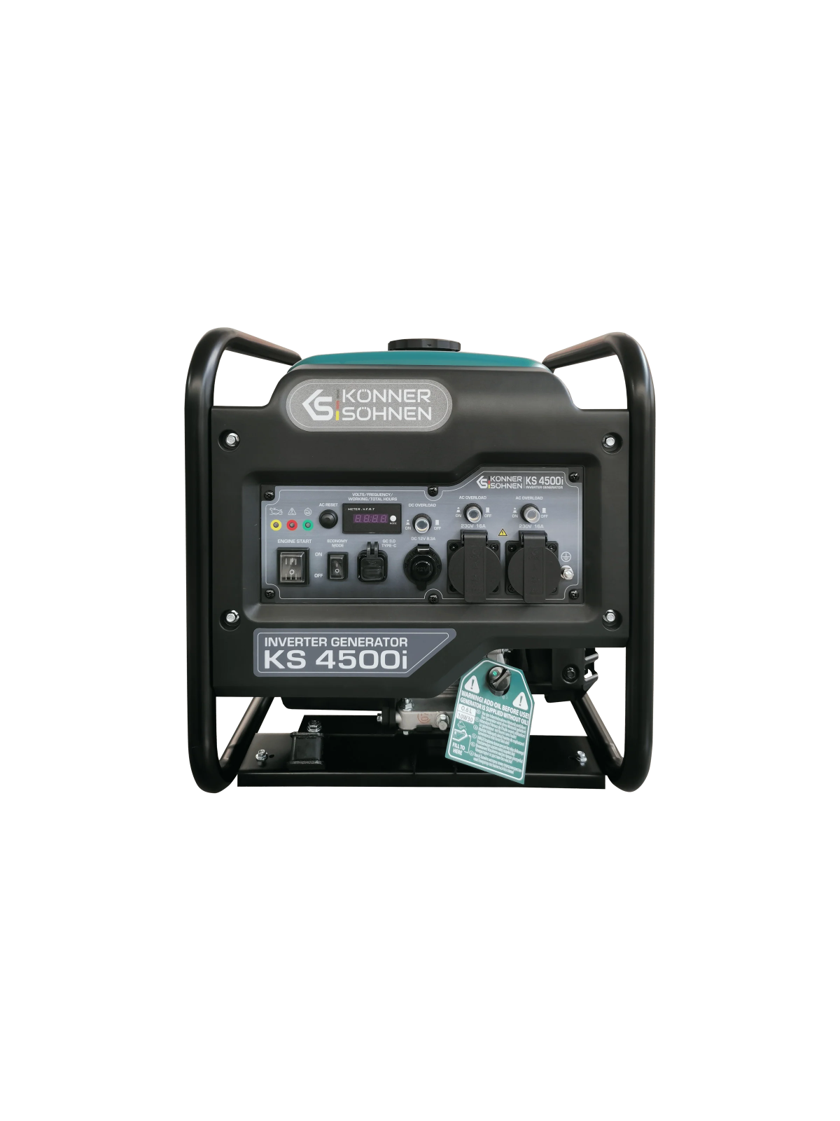 Generador Inverter de gasolina K&S KS4500i de 4500 Vatios