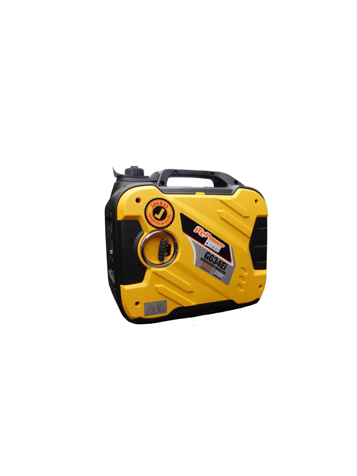 Generador de Gasolina ITC POWER Inverter de 3400 vatios GG34Ei