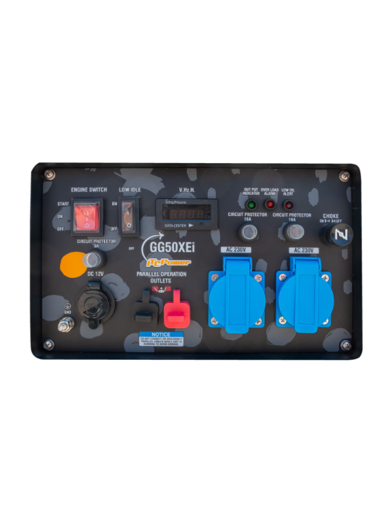 Generador de Gasolina ITC POWER Inverter de 5000 vatios GG50XEI