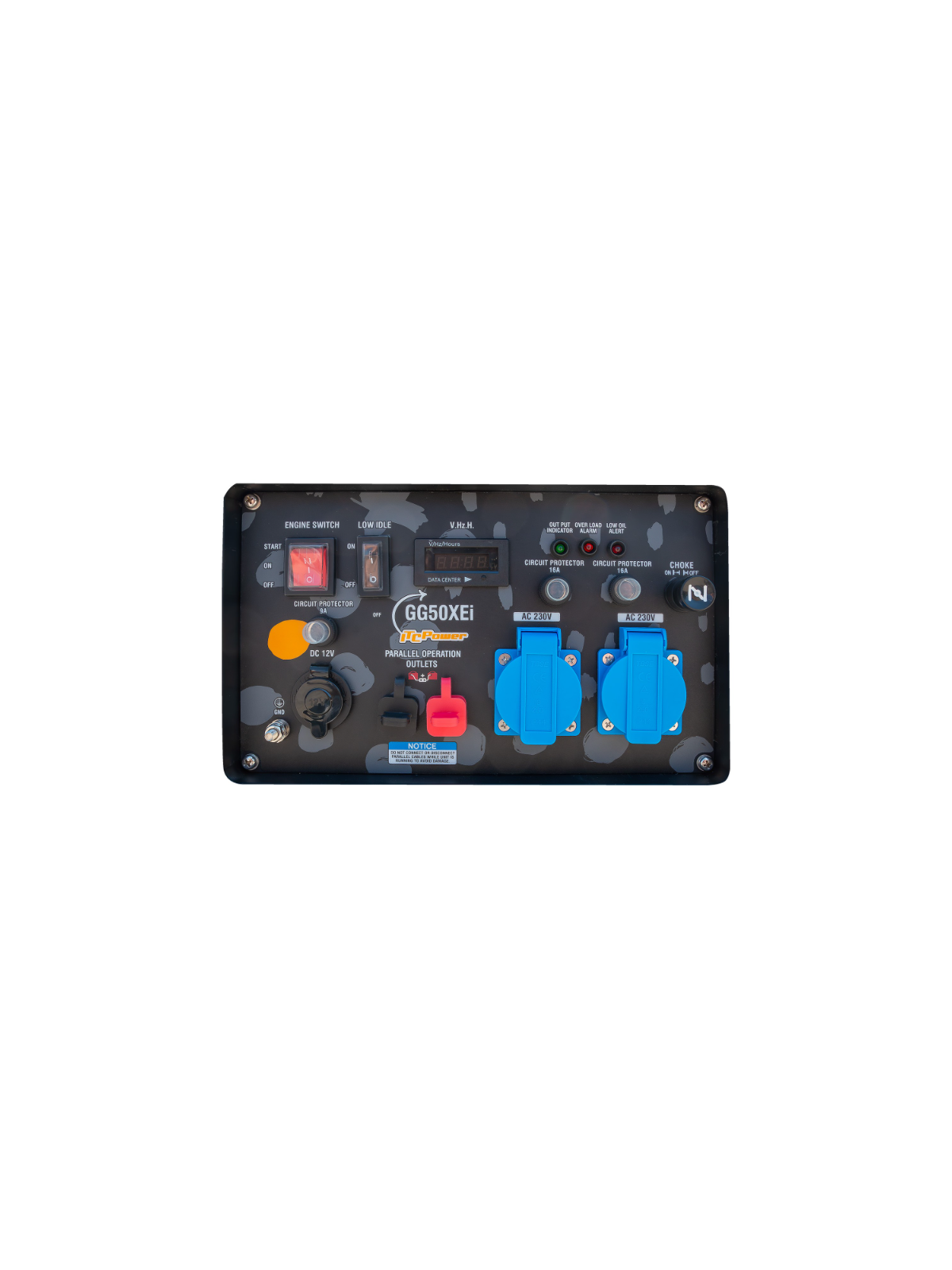 Generador de Gasolina ITC POWER Inverter de 5000 vatios GG50XEI