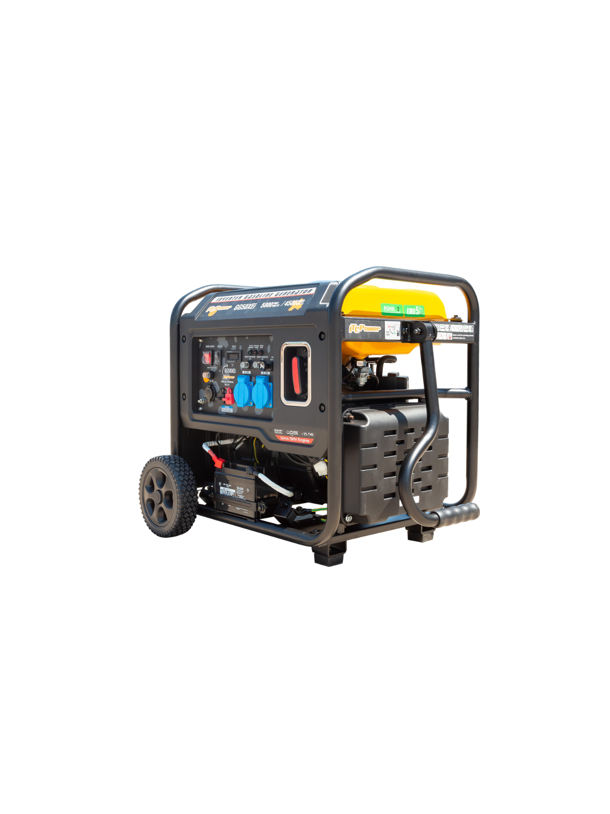 Generador de Gasolina ITC POWER Inverter de 5000 vatios GG50XEI