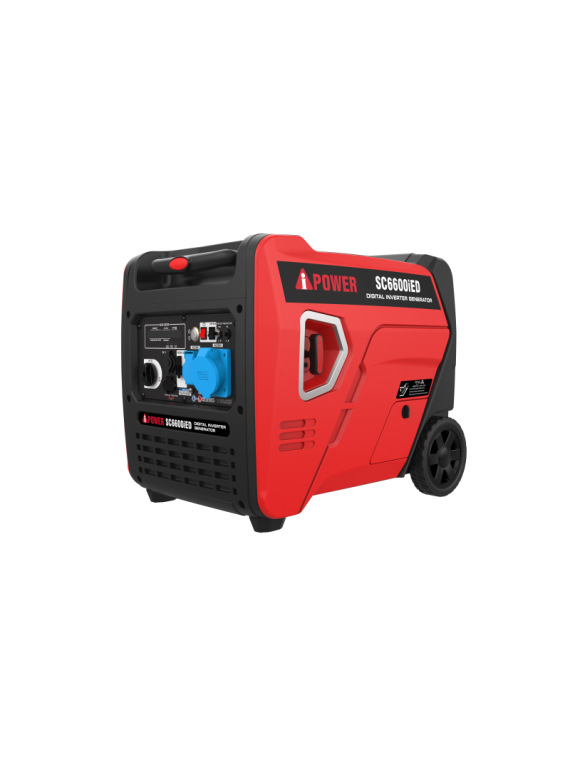 Generador Inverter de combustible dual Ai Power SC6600iED-O de 6000 W, a gas y gasolina.