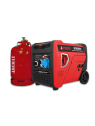 Generador Inverter de combustible dual Ai Power SC6600iED-O de 6000 W, a gas y gasolina.