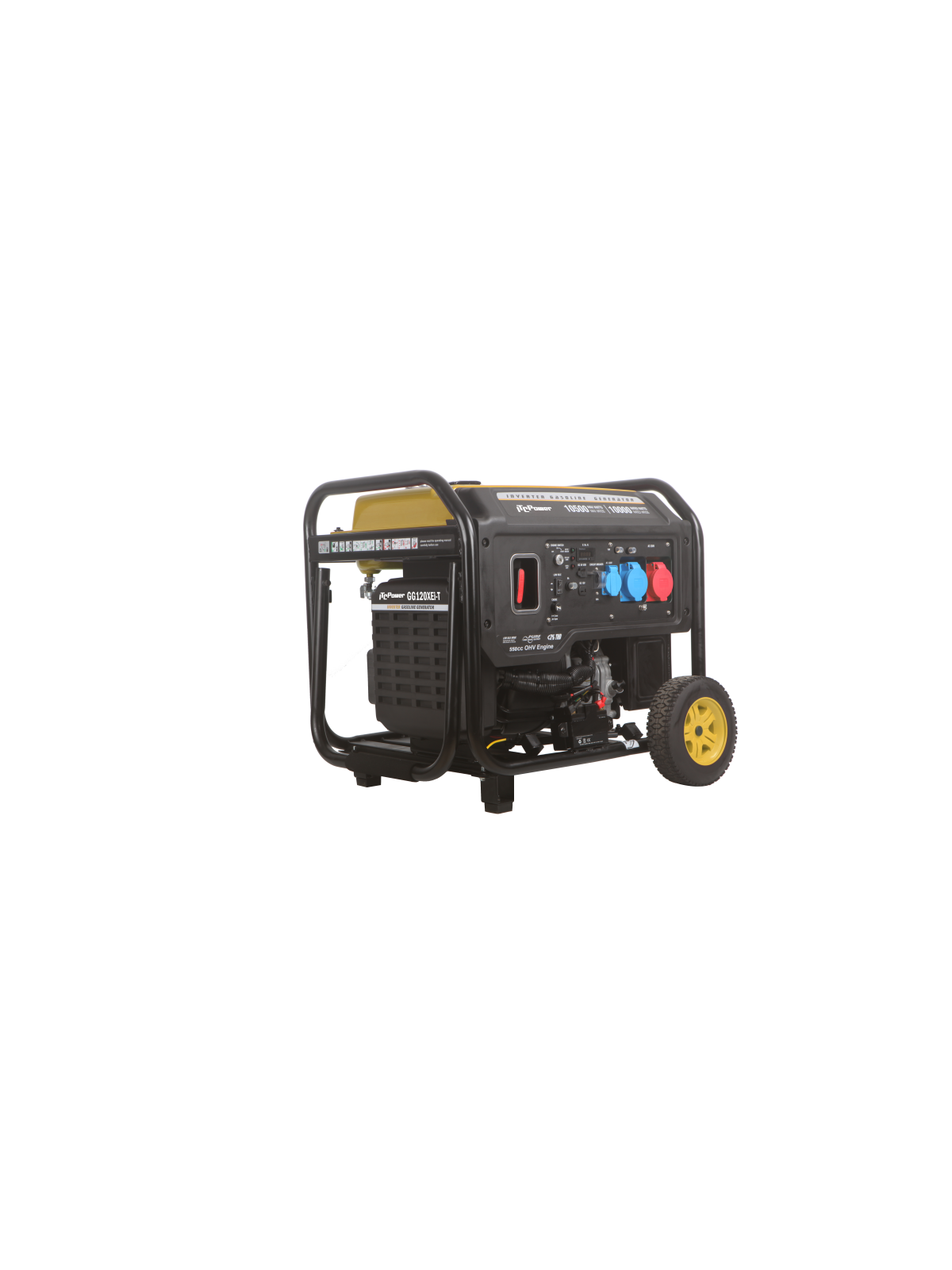 Grupo electrógeno ITC POWER Inverter de 13,1 kVA a gasolina GG120XEi-T
