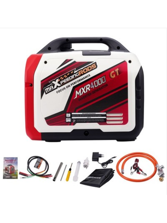 Generador Inverter maXpeedingrods MXR4000GT de 3500 W a gasolina y gas