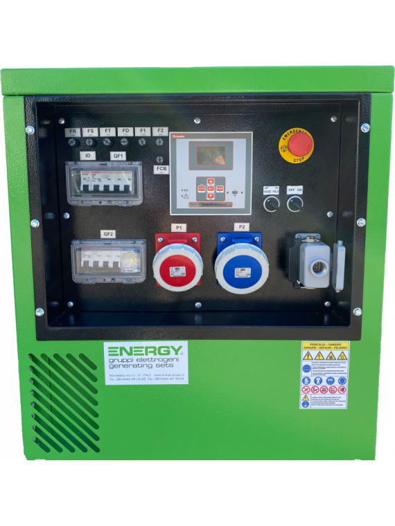 Generador Diésel ENERGY de 22 kVA con motor Kohler ADEY-20LWS-SA