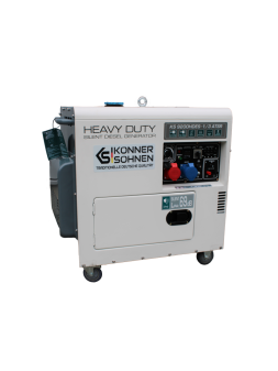 Generador diésel K&S KS9200HDES-1/3 ATSR de 7,5 kW