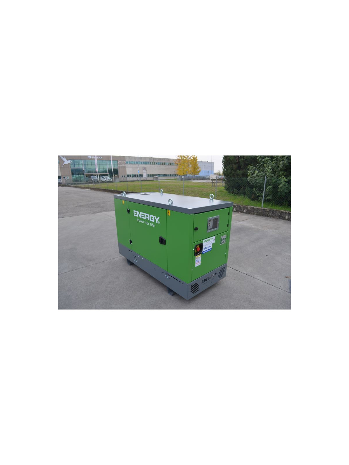 Generador industrial diésel ENERGY de 15,4 kVA con motor Perkins de 400 V EY-14P-S