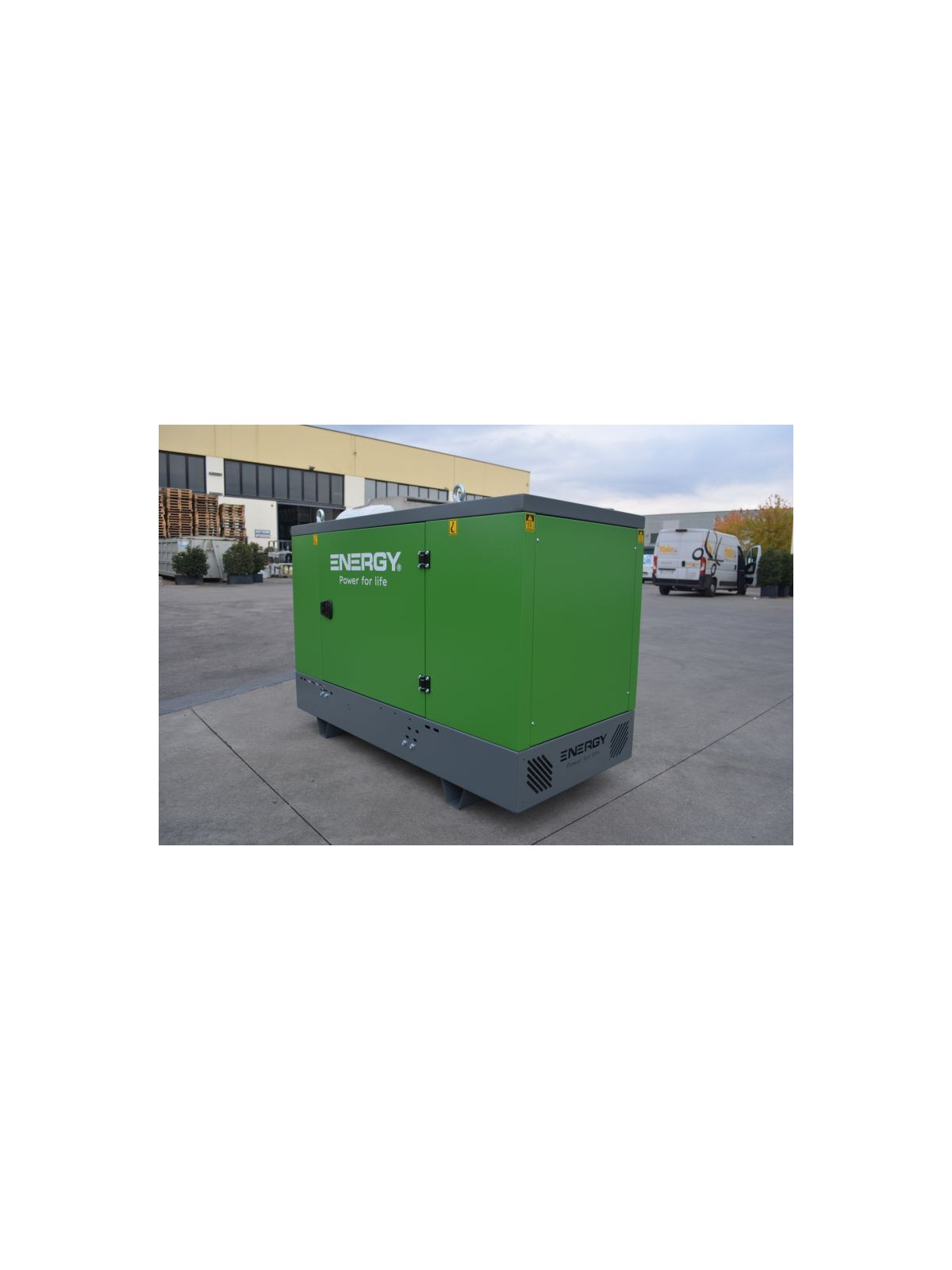 Generador industrial diésel ENERGY de 15,4 kVA con motor Perkins de 400 V EY-14P-S