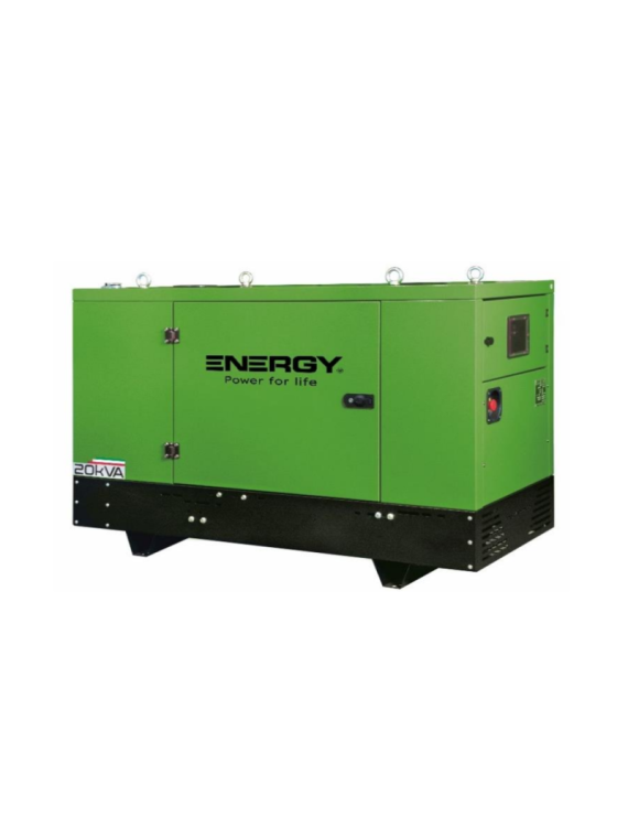 Generador industrial diésel ENERGY de 15,4 kVA con motor Perkins de 400 V EY-14P-S