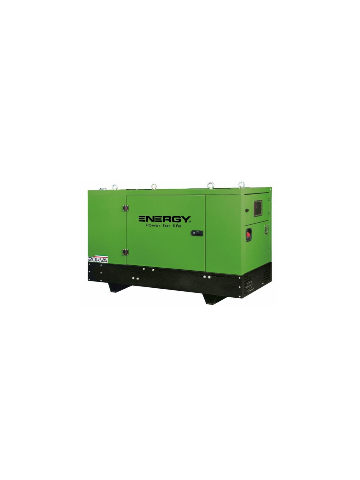 Generador industrial diésel ENERGY de 15,4 kVA con motor Perkins de 400 V EY-14P-S