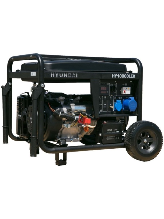 Generador de 7.8kVA Gasolina HYUNDAI HY-HY10000LEK - Ademax España