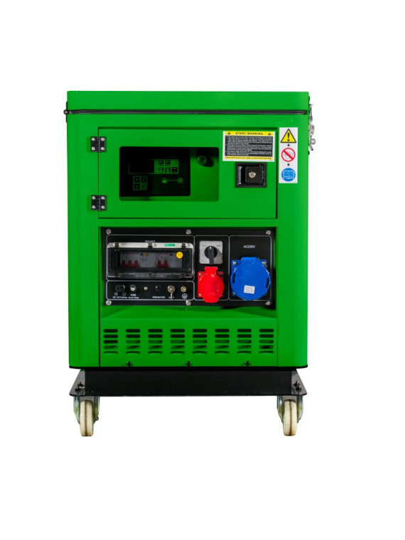 Generador Diésel refrigerado por agua T12000FULL de 12,5 kVA