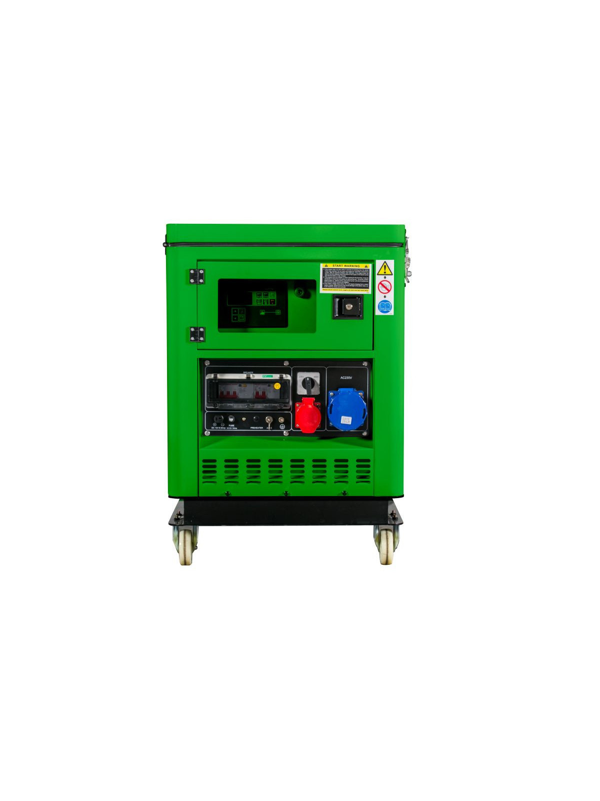 Generador Diésel refrigerado por agua T12000FULL de 12,5 kVA