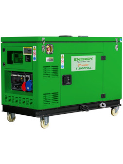 Generador Diésel refrigerado por agua T12000FULL de 12,5 kVA