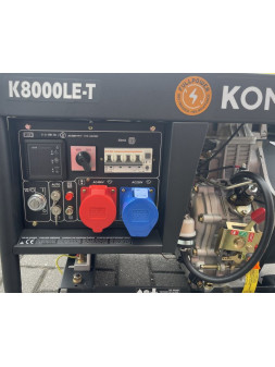 Generador diésel PRO-KOMPAK Full Power de 8 kVA K8000LE-T, 230 y 400 V