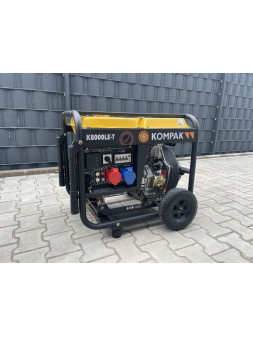 Generador diésel PRO-KOMPAK Full Power de 8 kVA K8000LE-T, 230 y 400 V