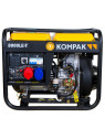 Generador diésel PRO-KOMPAK Full Power de 8 kVA K8000LE-T, 230 y 400 V