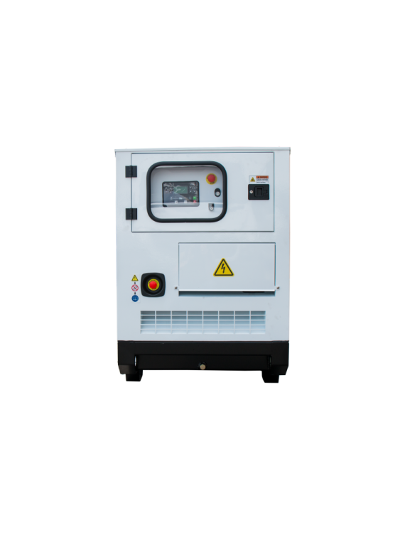 Generador industrial diésel ITC Power DG17KSE de 17,6 kVA + caja ATS y kit de mantenimiento