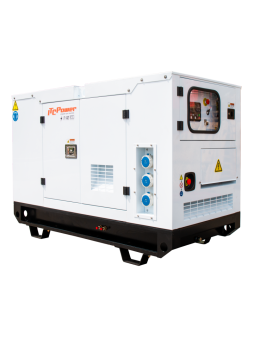 Generador industrial diésel ITC Power DG17KSE de 17,6 kVA + caja ATS y kit de mantenimiento