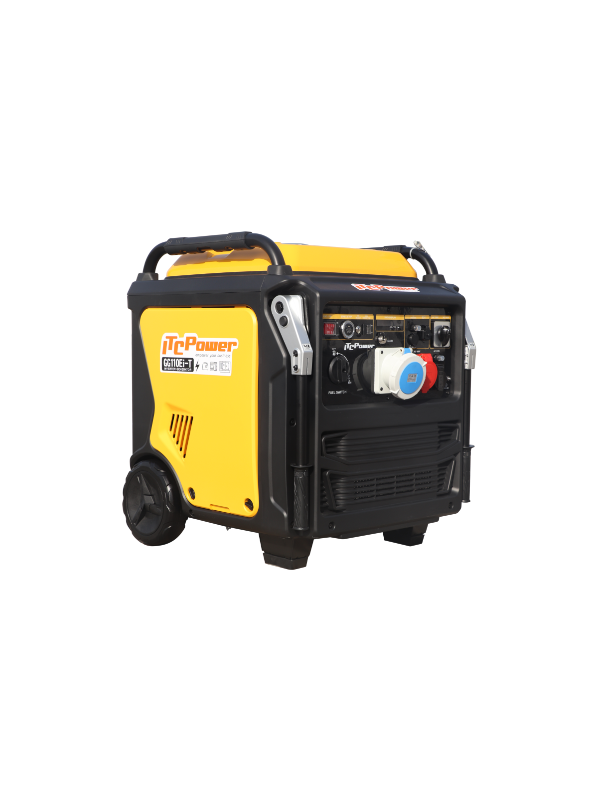 Generador eléctrico inverter 10KW/11KVA GG110Ei-T 230V/400V ITCPower