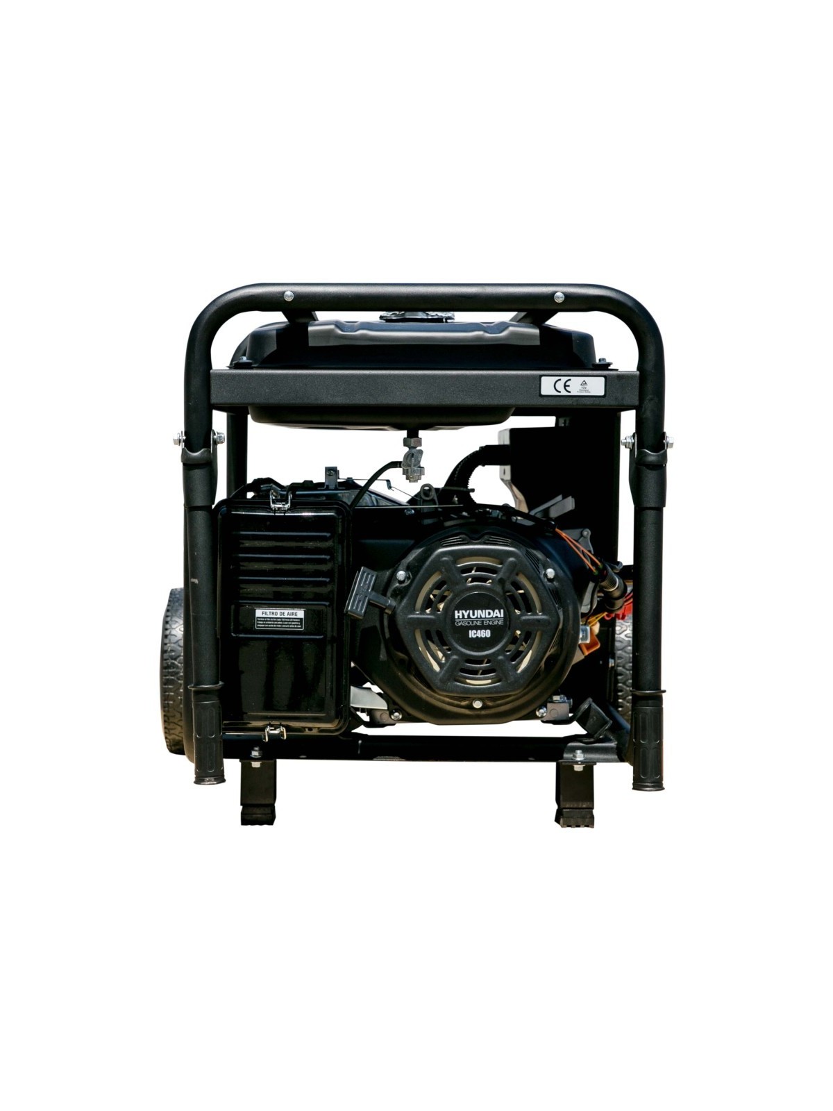 Generador de 7.5kVA Gasolina Monofasico HYUNDAI HY9000LEK-R