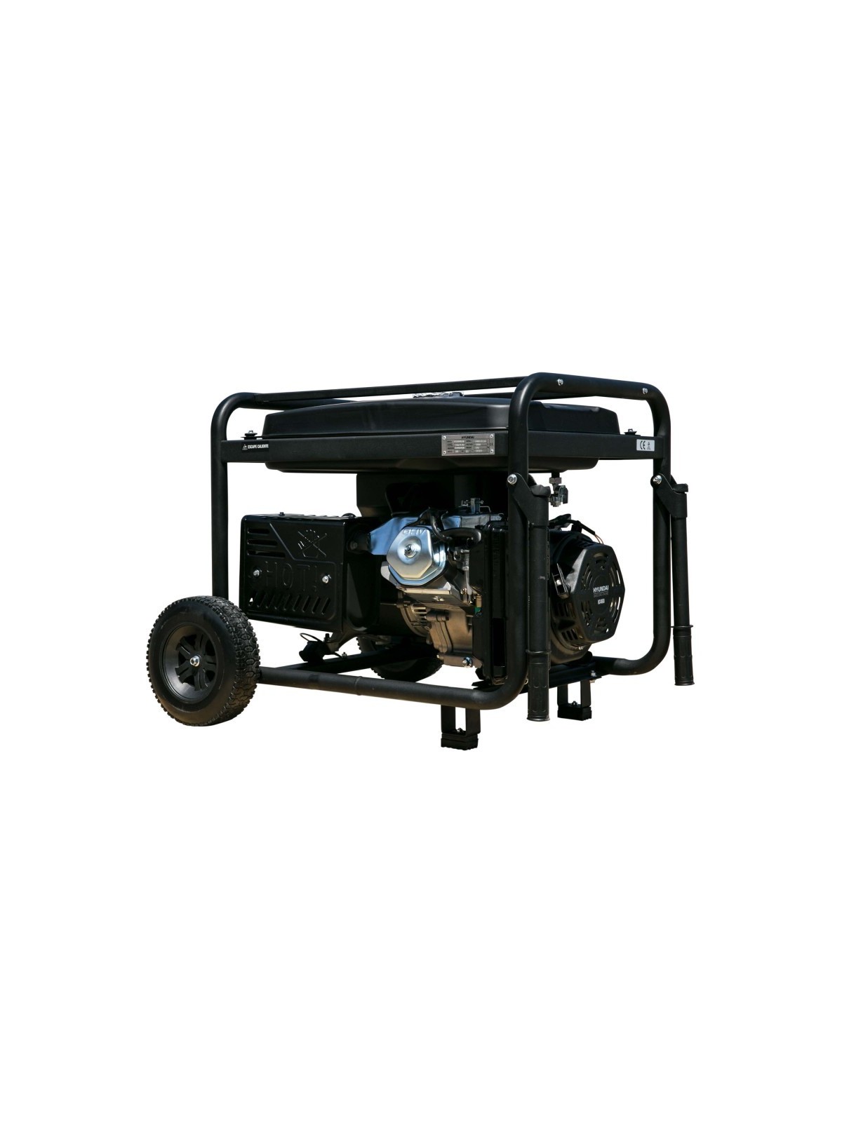 Generador de 7.5kVA Gasolina Monofasico HYUNDAI HY9000LEK-R