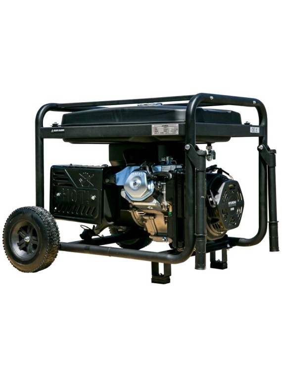 Generador de 7.5kVA Gasolina Monofasico HYUNDAI HY9000LEK-R