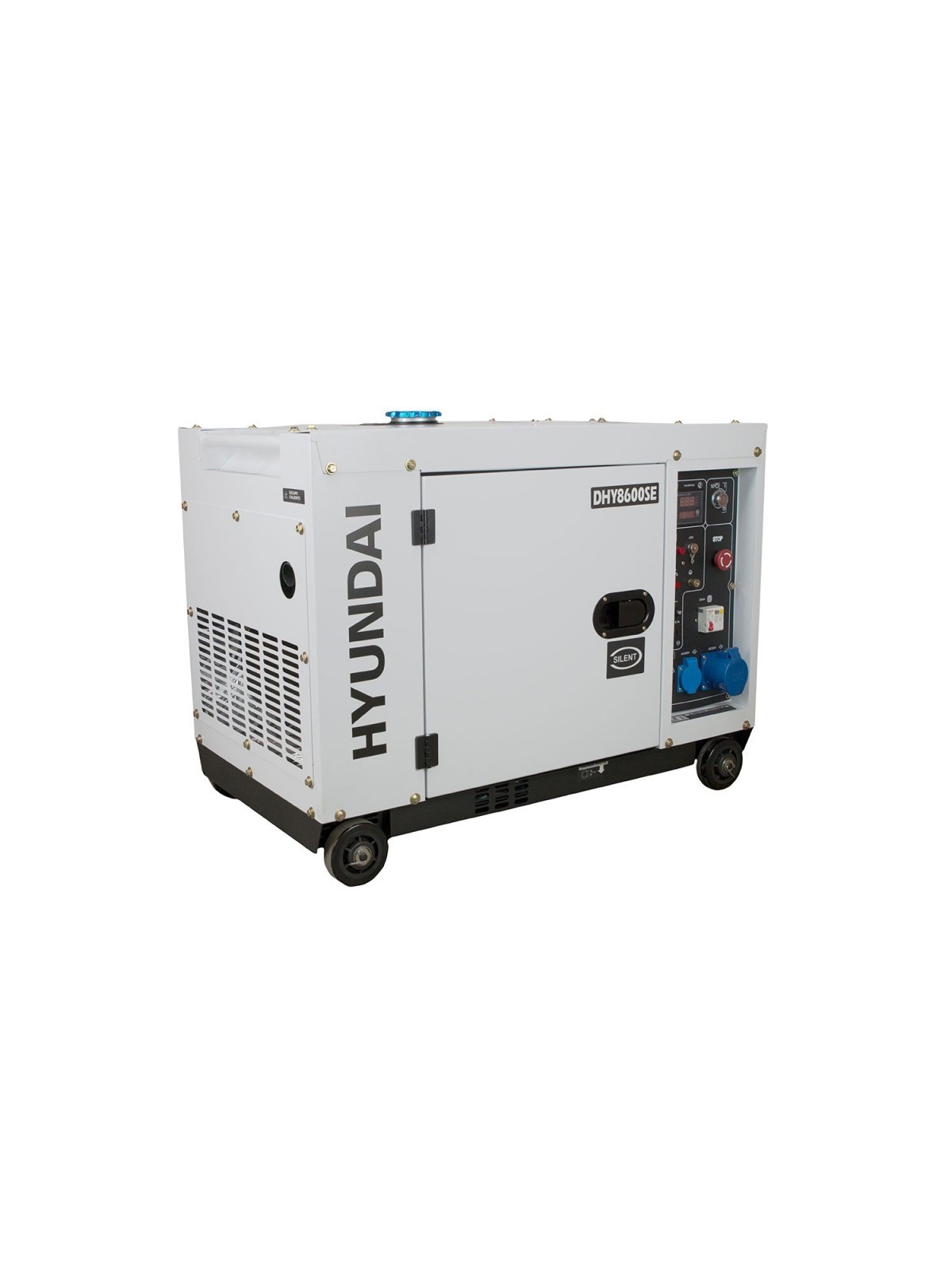 Generador 6.5 KW Diesel Monofasico HYUNDAI HYDHY8600SE - Ademax España