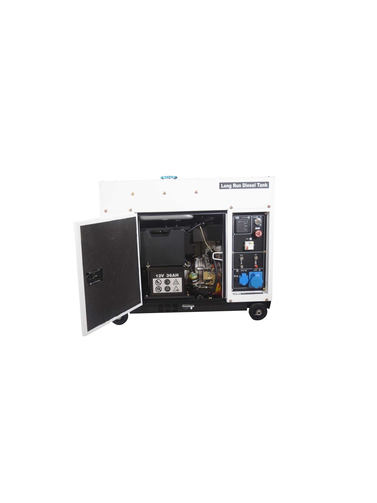 Generador Diesel de 5kW HYUNDAI DHY6600SE - Ademax España
