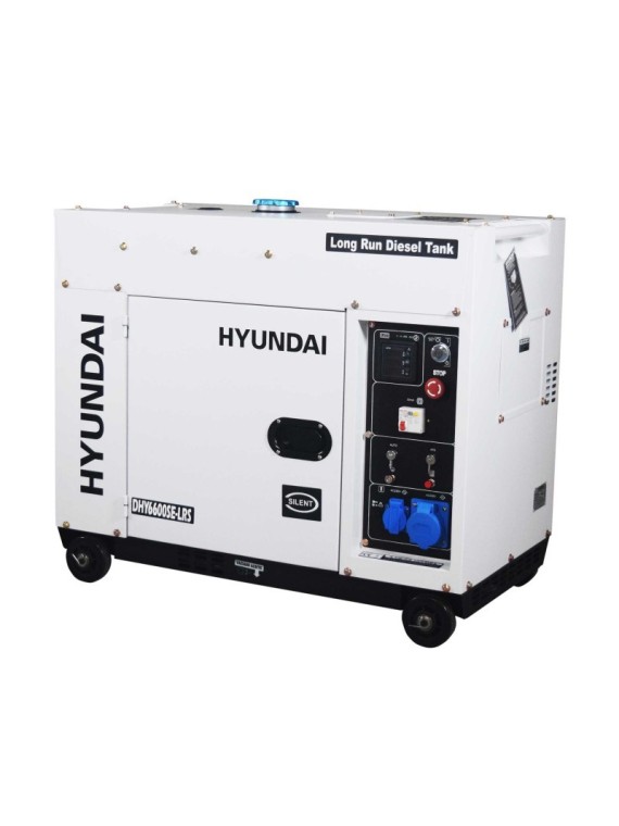 Generador Diesel de 5kW HYUNDAI DHY6600SE - Ademax España