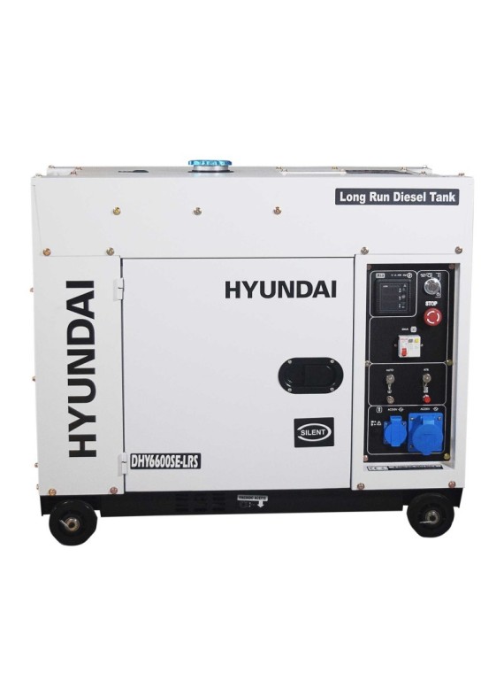 Generador Diesel de 5kW HYUNDAI DHY6600SE - Ademax España