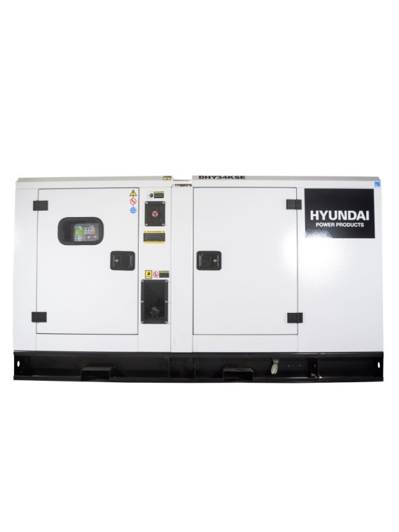 Grupo Electrógeno de 22kW Insonorizado Monofasico HYUNDAI HY-DHY22KSEM - Ademax España