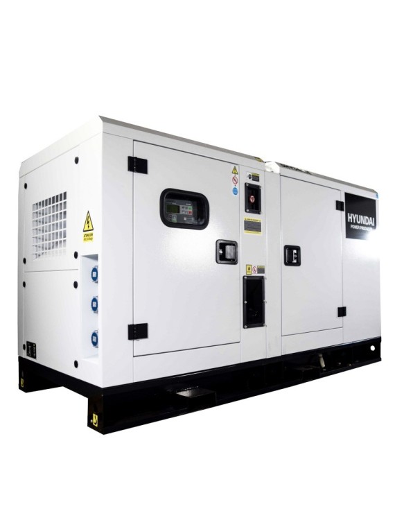 Grupo Electrógeno de 22kW Insonorizado Monofasico HYUNDAI HY-DHY22KSEM - Ademax España