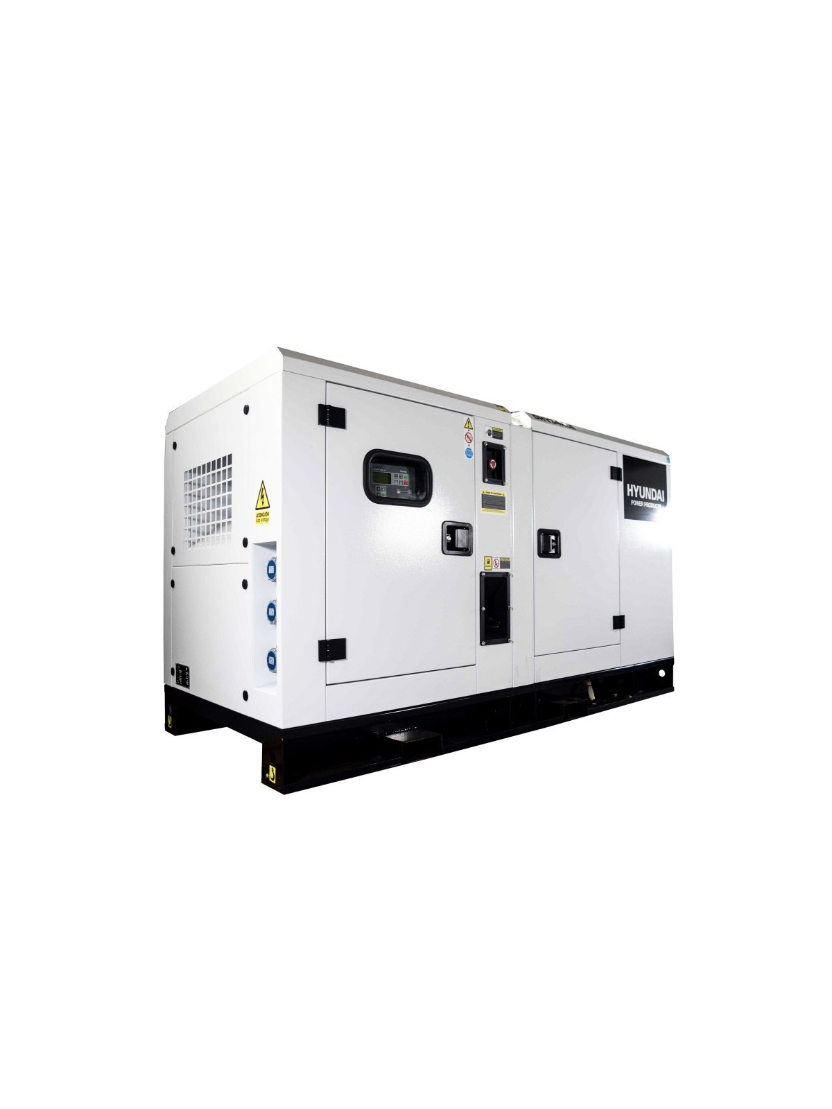 Grupo Electrógeno de 22kW Insonorizado Monofasico HYUNDAI HY-DHY22KSEM - Ademax España