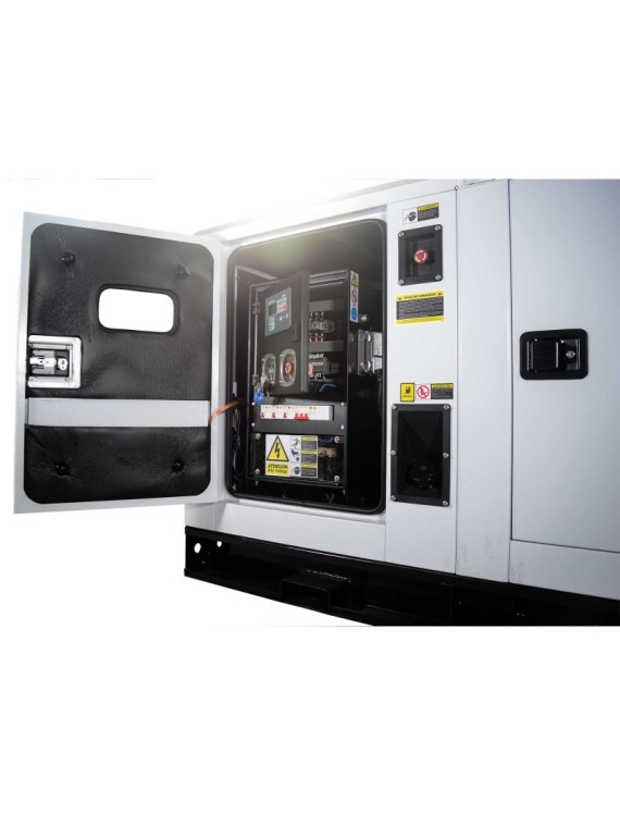 Grupo Electrógeno de 22kW Insonorizado Monofasico HYUNDAI HY-DHY22KSEM - Ademax España