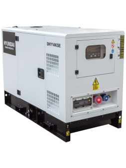 Grupo Electrógeno de 12.5kVA Diesel HYUNDAI DHY14KSE - Ademax España