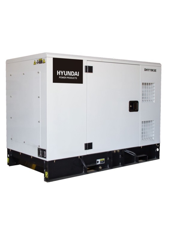 Grupo Electrógeno de10kW Monofasico HYUNDAI DHY11KSEM - Ademax España