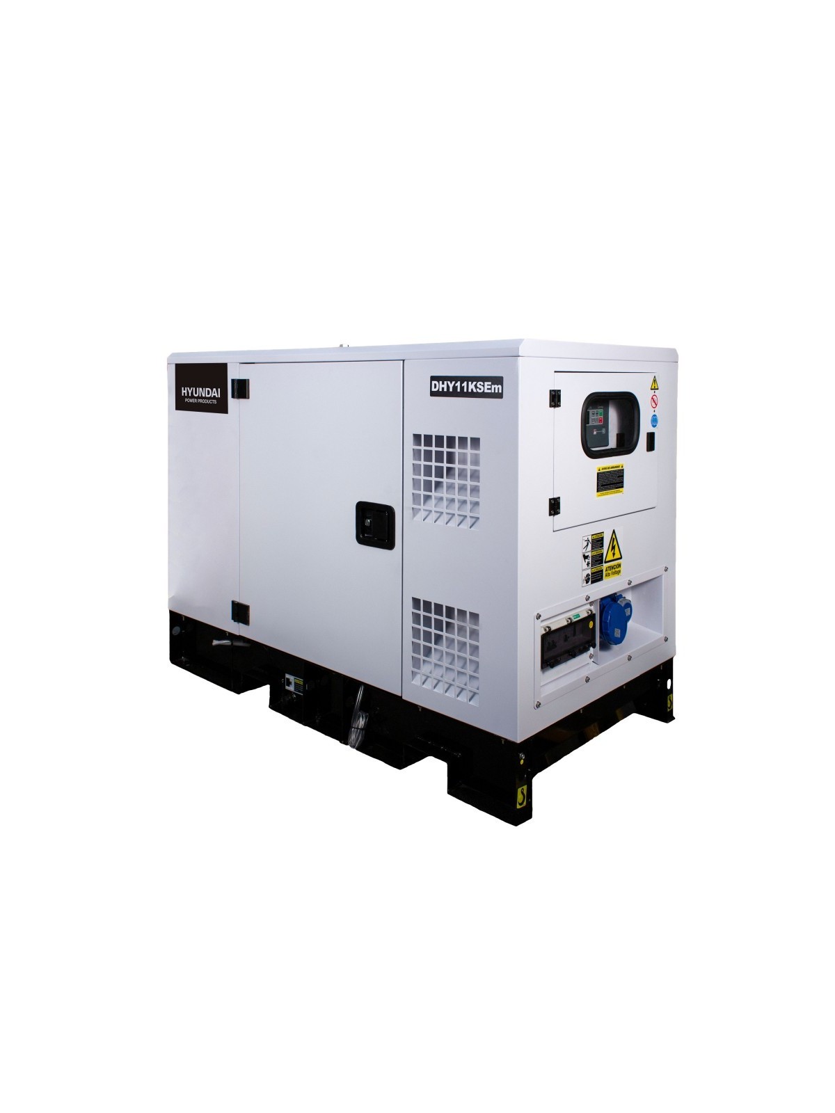 Grupo Electrógeno de10kW Monofasico HYUNDAI DHY11KSEM - Ademax España