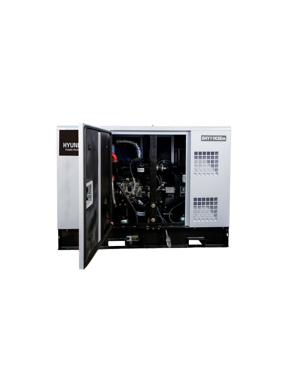 Grupo Electrógeno de10kW Monofasico HYUNDAI DHY11KSEM - Ademax España